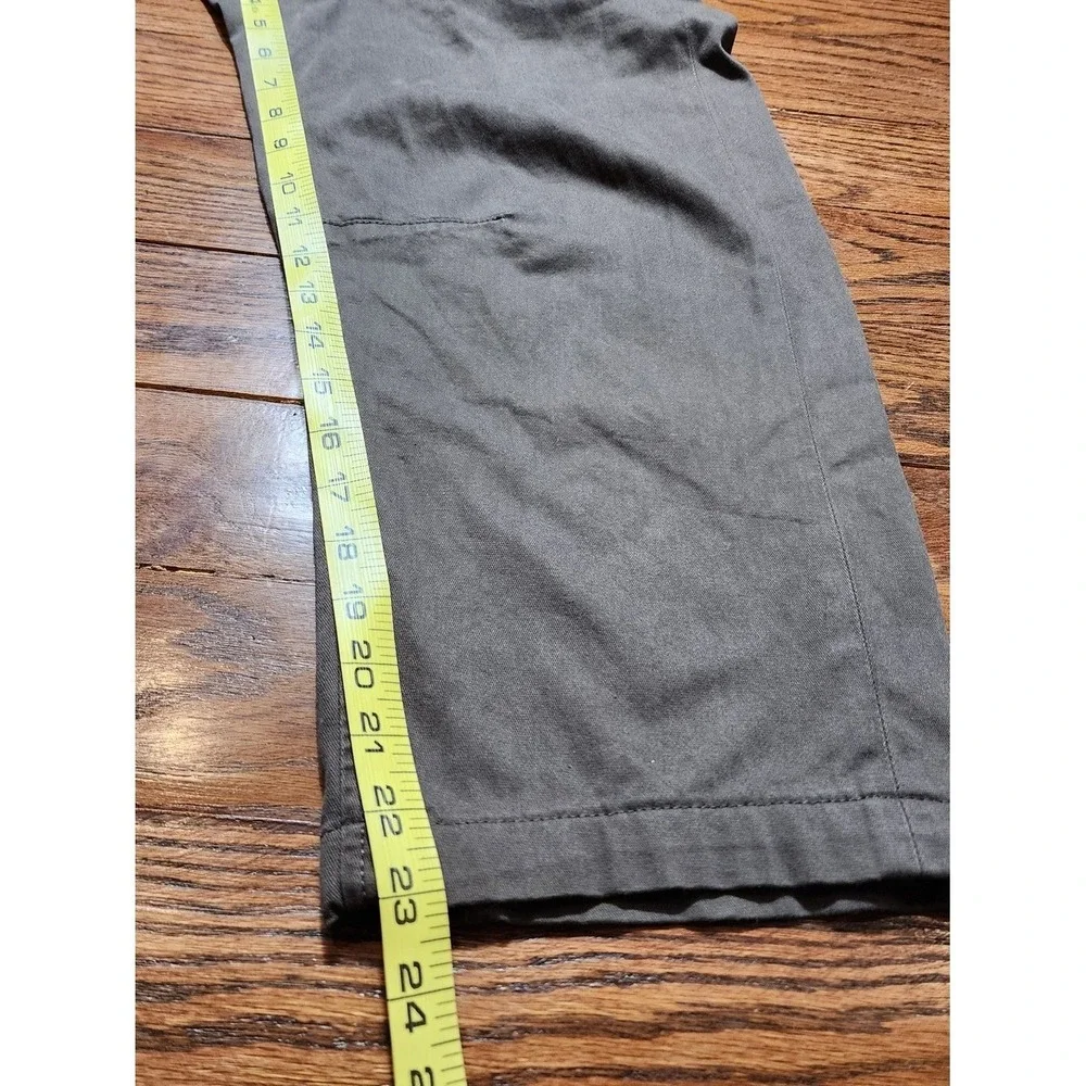 Madewell The Darted Barrel-Leg Pant Women 24 Green Utility Gorpcore NS282 Trendy